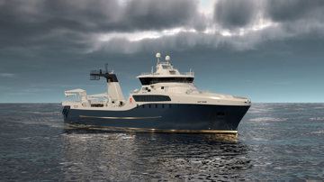 NVC 375 - 81,5m Stern Trawler for artctic waters