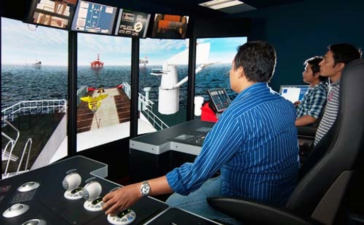 Offshore vessel simulator