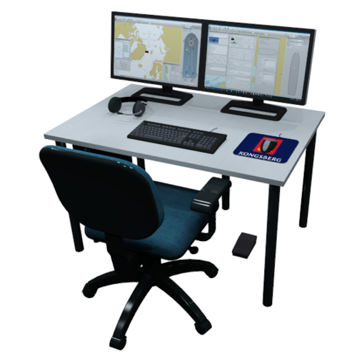 K-Sim GMDSS simulator - desktop configuration