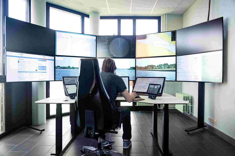 To achieve this, the vessel was upgraded with onboard control technology, while an onshore remote operation centre (ROC) provided support