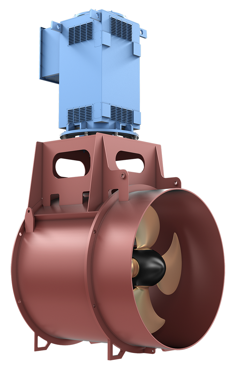 Kongsberg Maritime unveils new costeffective tunnel thrusters for merchant sector Kongsberg
