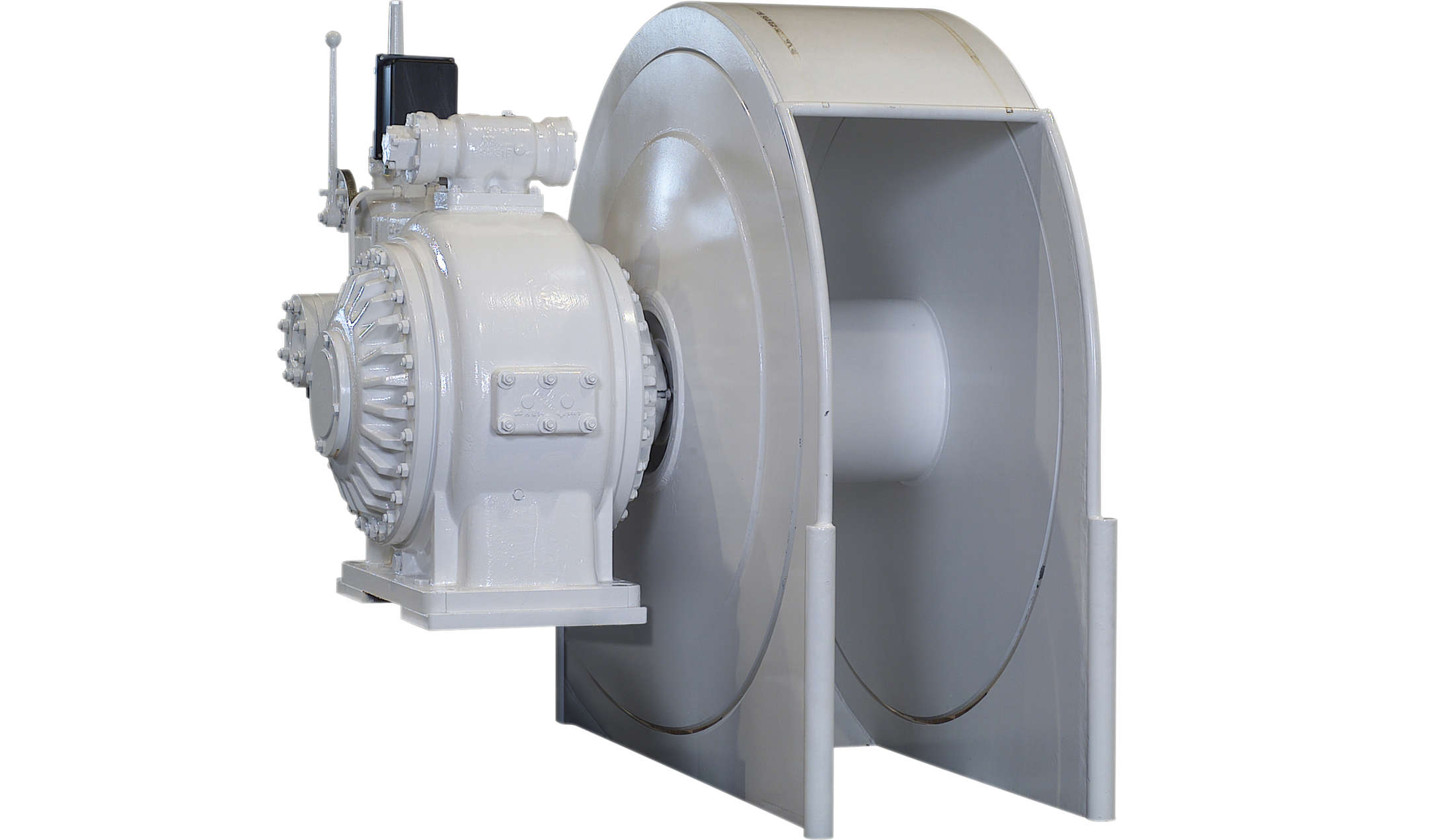 Sweep line winches for fishing vessels Kongsberg Maritime