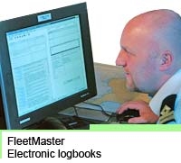 FleetMaster electronic logbooks