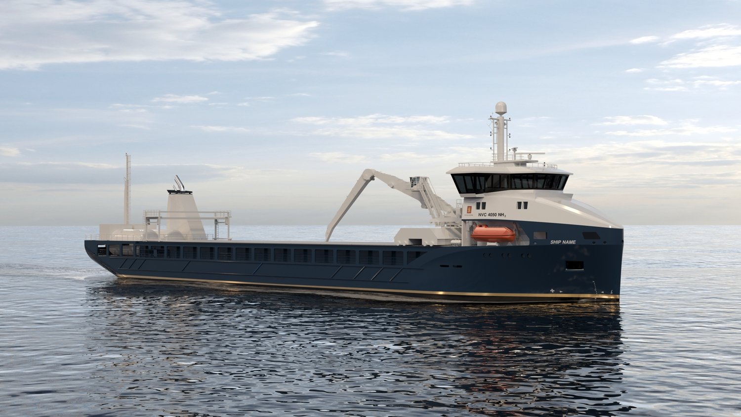 Kongsberg Maritime design NVC 4050 NH3