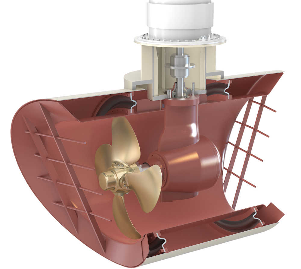 SuperSilent tunnel thruster Kongsberg Maritime