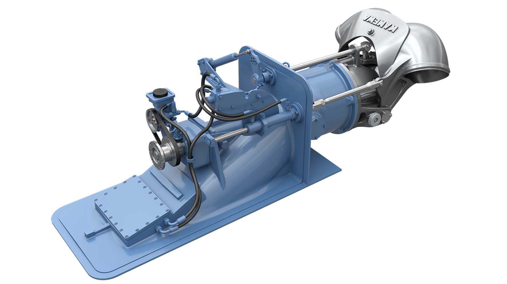 Next generation axial flow waterjet Kongsberg Maritime