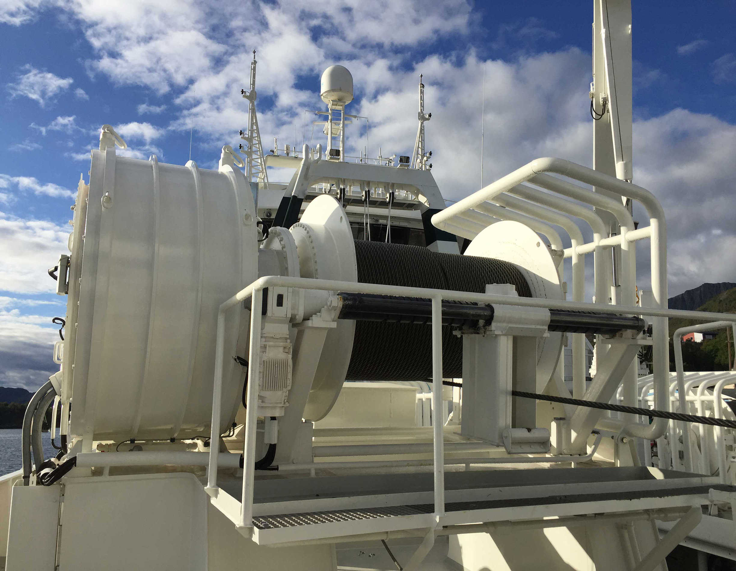 Kongsberg Maritime to deliver large electric winch package to new