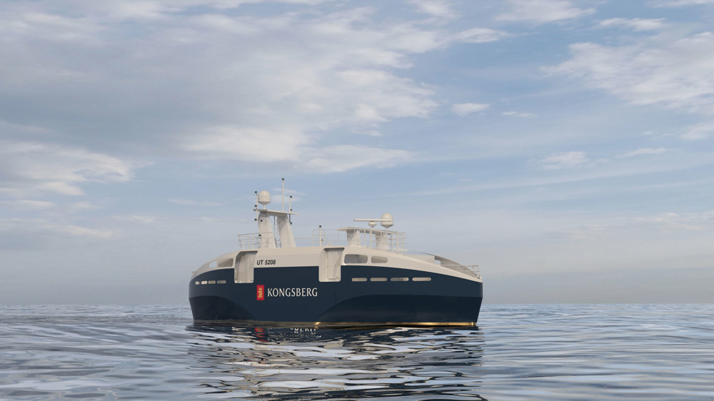 Unmanned surface vessel (USV) designs - Kongsberg Maritime