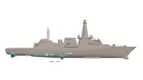 Combatant Vessel Ghosted Image