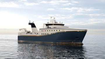 NVC 376 - 88m Stern Trawler for arctic waters
