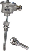 MN1995 Temperature Sensor and MN2380 Protection Well for installation in weather exposed areas