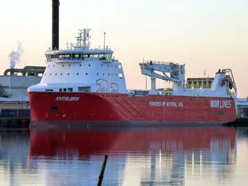 Conversion of RoRo vessels Kvitbjørn and Kvitnos​