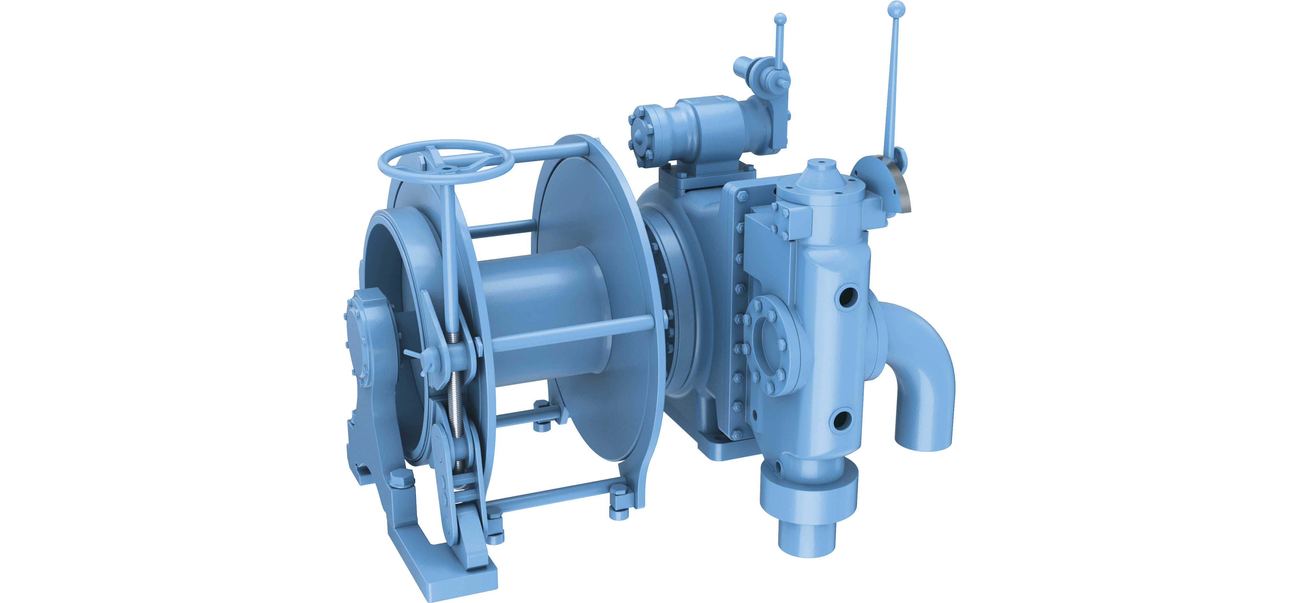 Auxiliary winches for fishing vessel Kongsberg Maritime