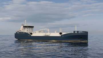 NVC 607GT - 7500 M3 LNG Feeder / Bunker Tanker