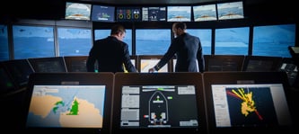 K-Sim Navigation ships bridge simulator at Simwave