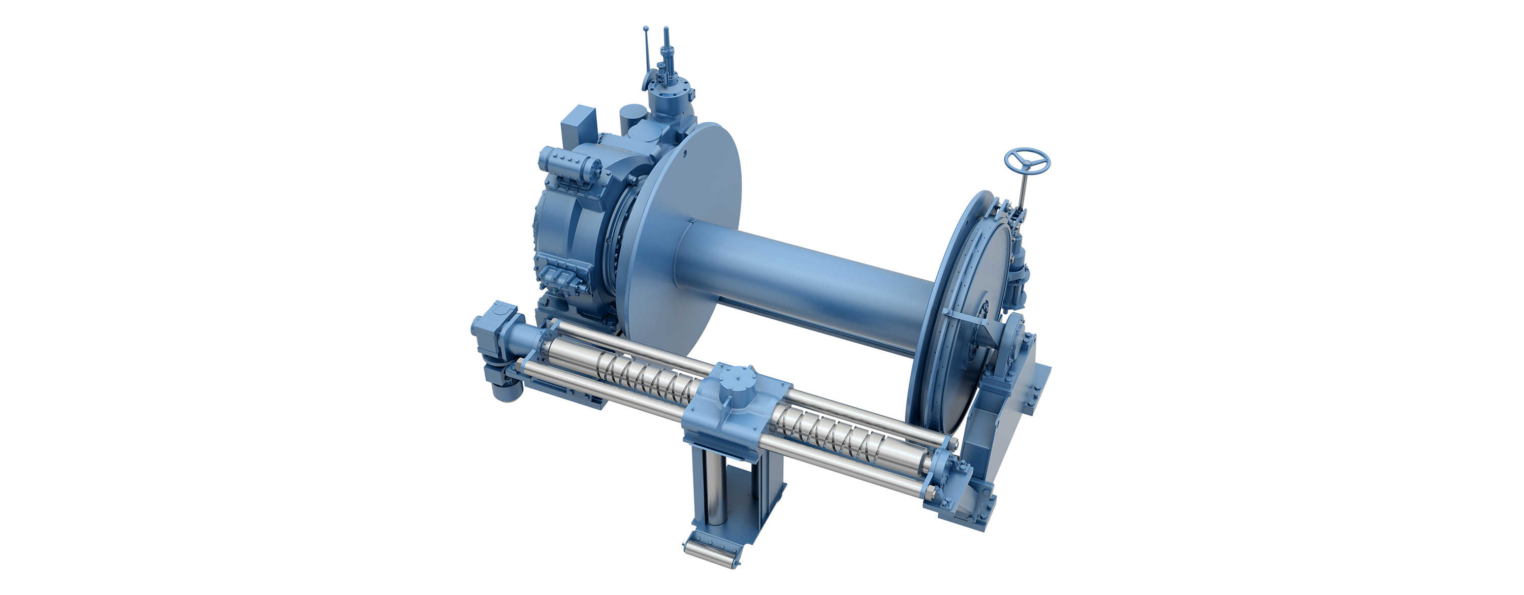 Purse seine winches for fishing vessel Kongsberg Maritime