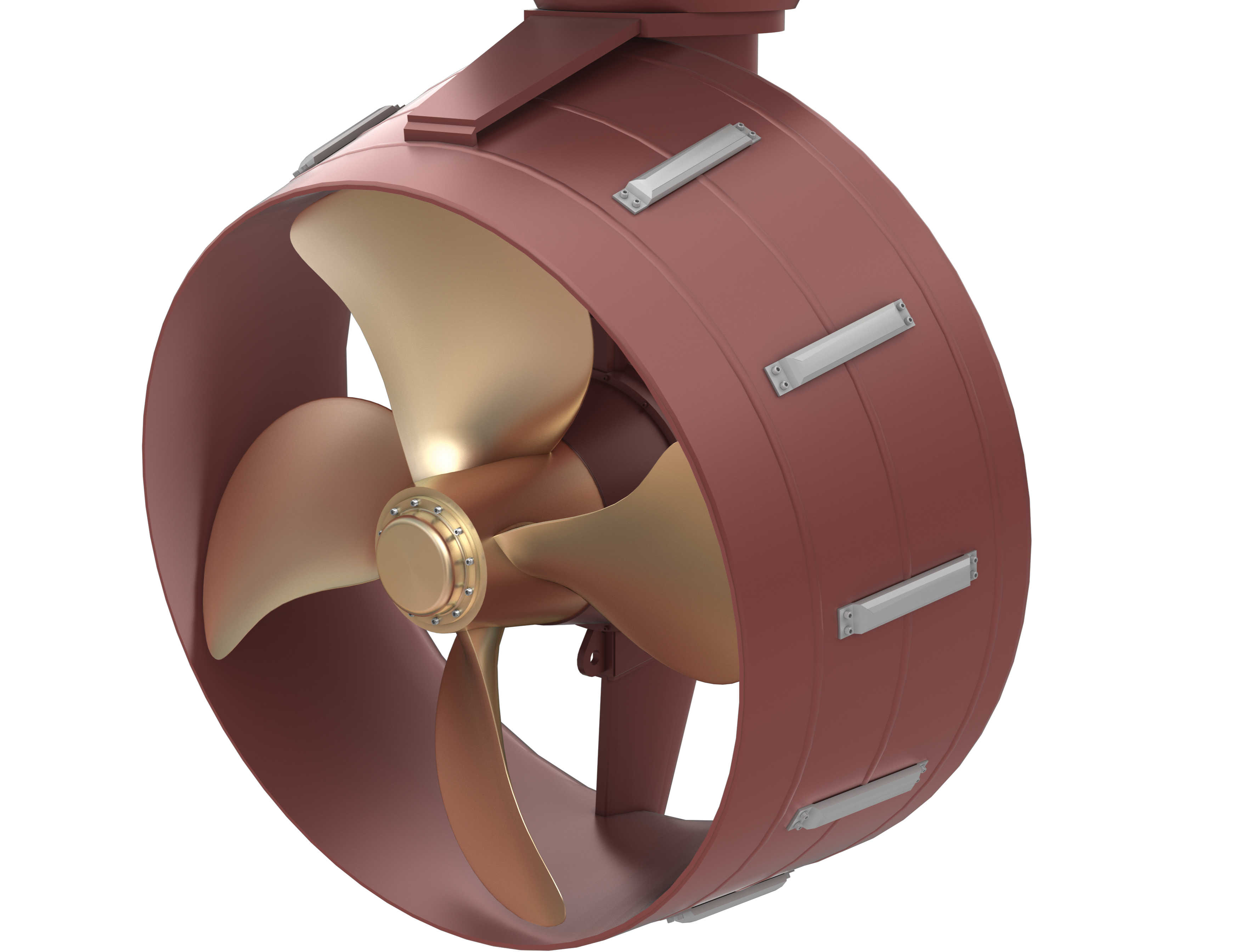 Underwater mountable azimuthing thruster Kongsberg Maritime