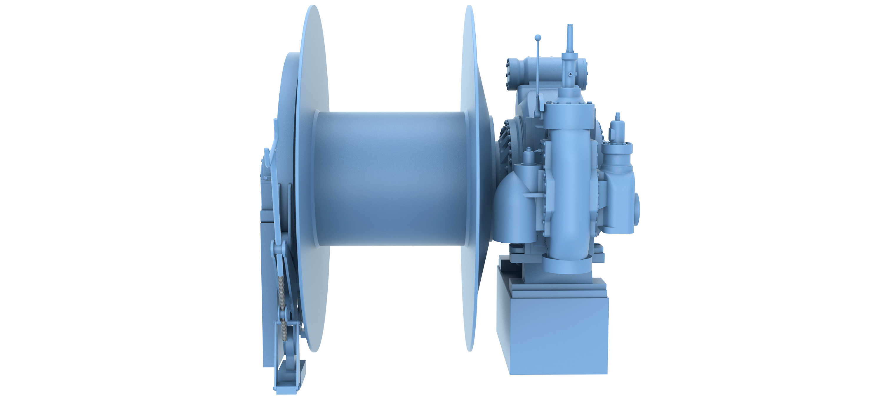 Tugger winches for anchor handling vessel Kongsberg Maritime