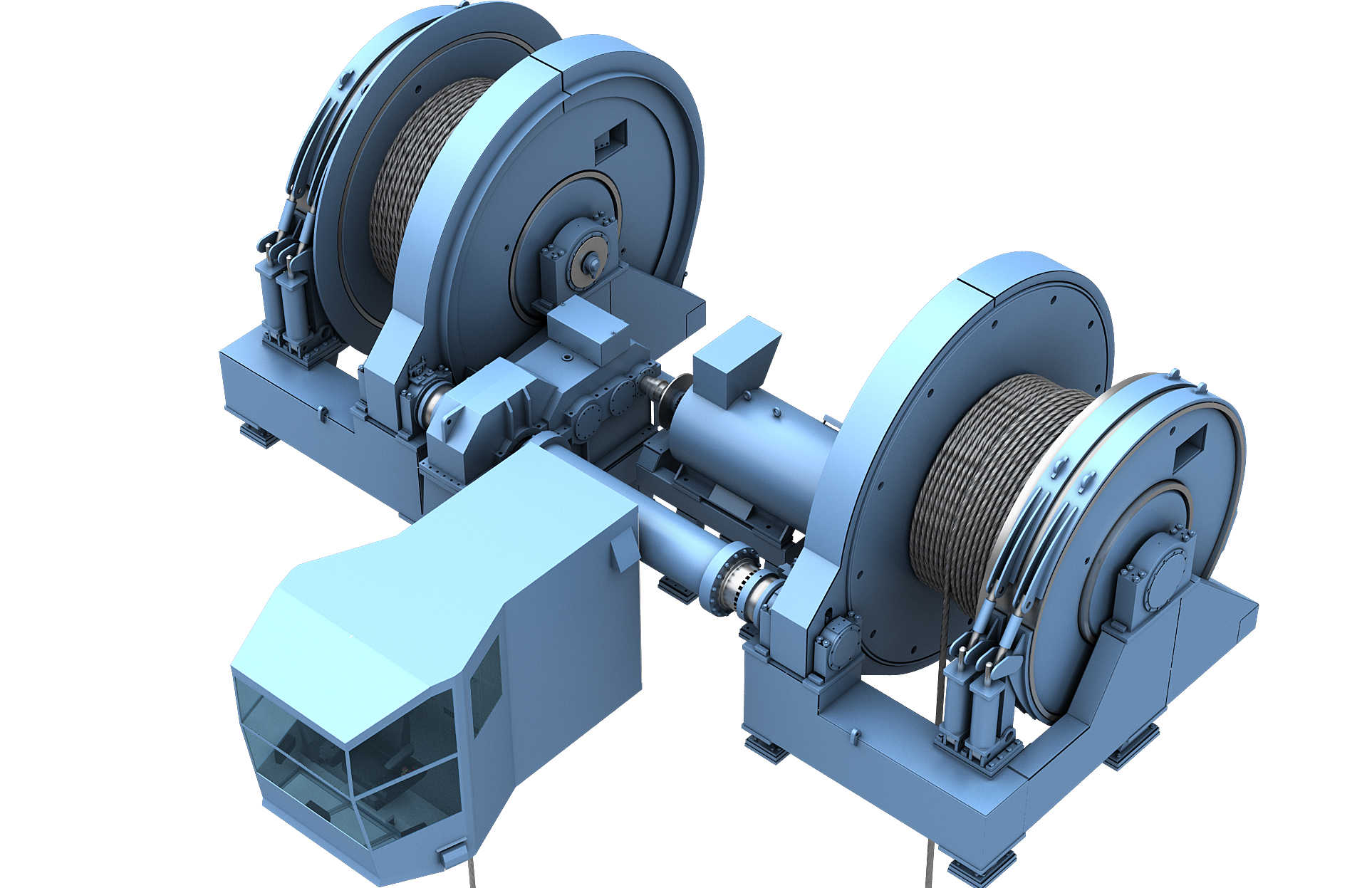 Control cabins for winches Kongsberg Maritime