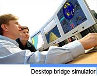 Desktop bridge simulator