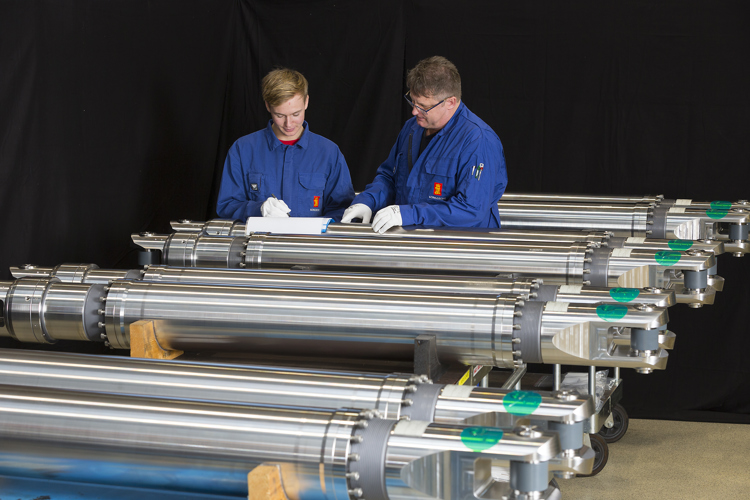 Attach and release mechanism Photo: KONGSBERG