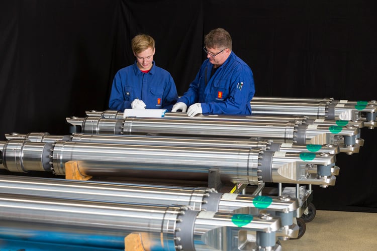Attach and release mechanism Photo: KONGSBERG