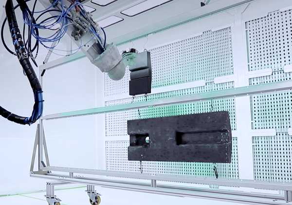 Prime and paint robot at KONGSBERG