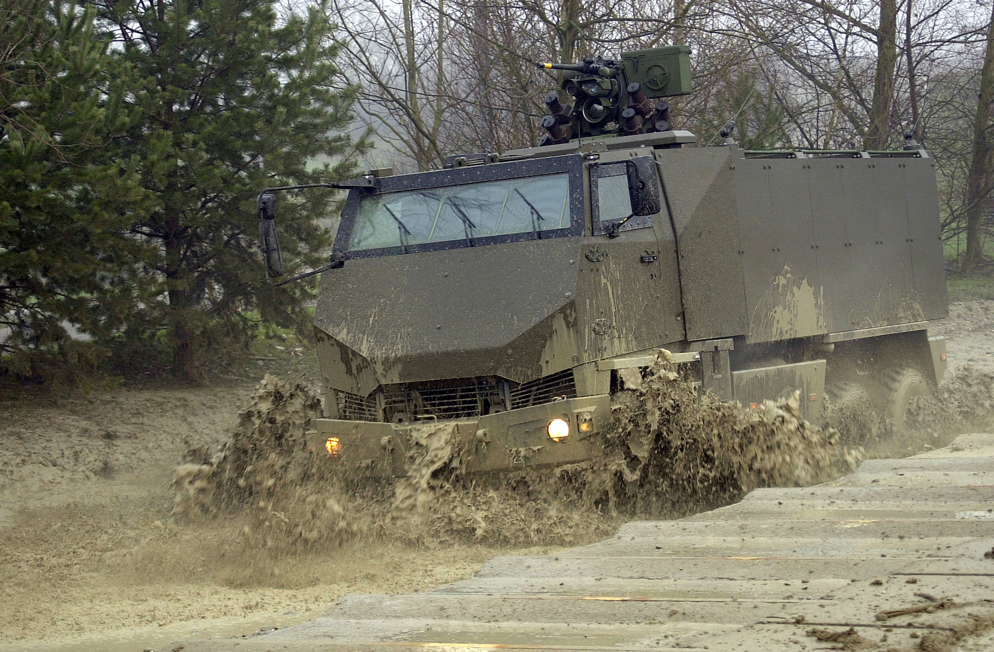 A MOWAG vehicle from GDLS