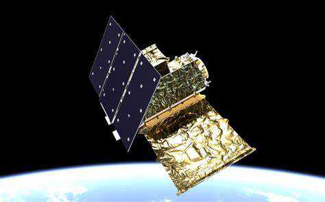 Satellite, part of the Copernicus Space Programme. The photo is by Thales Alenia Space