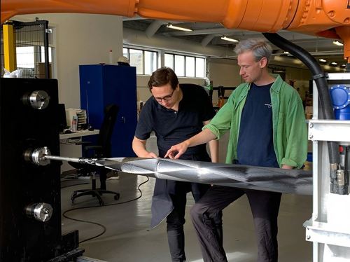 Team Propulse - Students working on the Stetind rocket at NTNU. Photo by NTNU