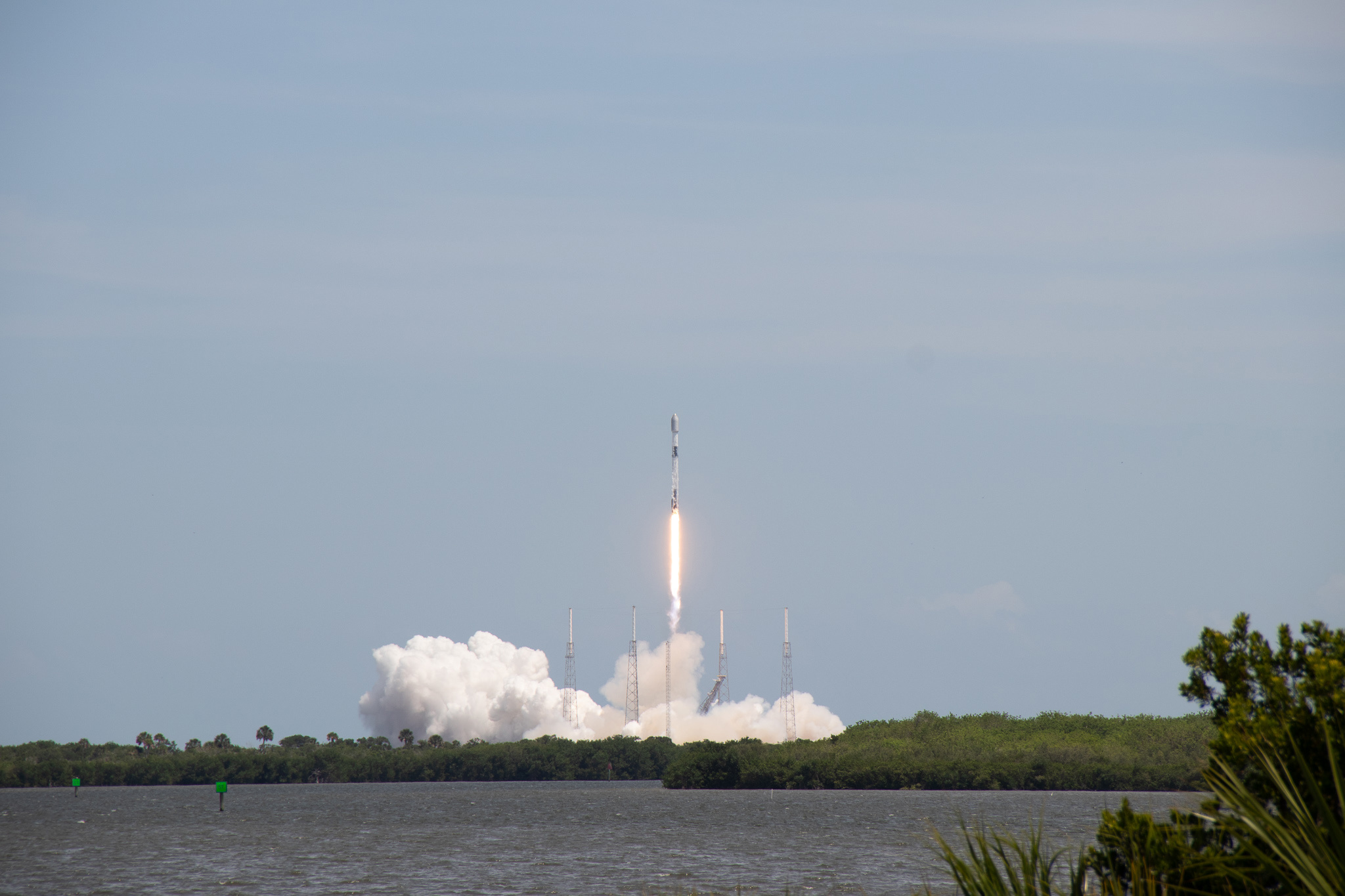 Falcon 9 as part of the SpaceX Transporter-5 mission from Cape Canaveral Florida