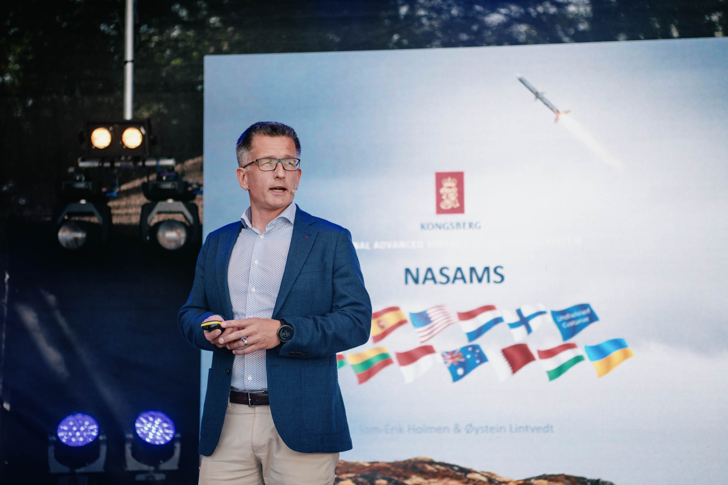 Image of man on stage