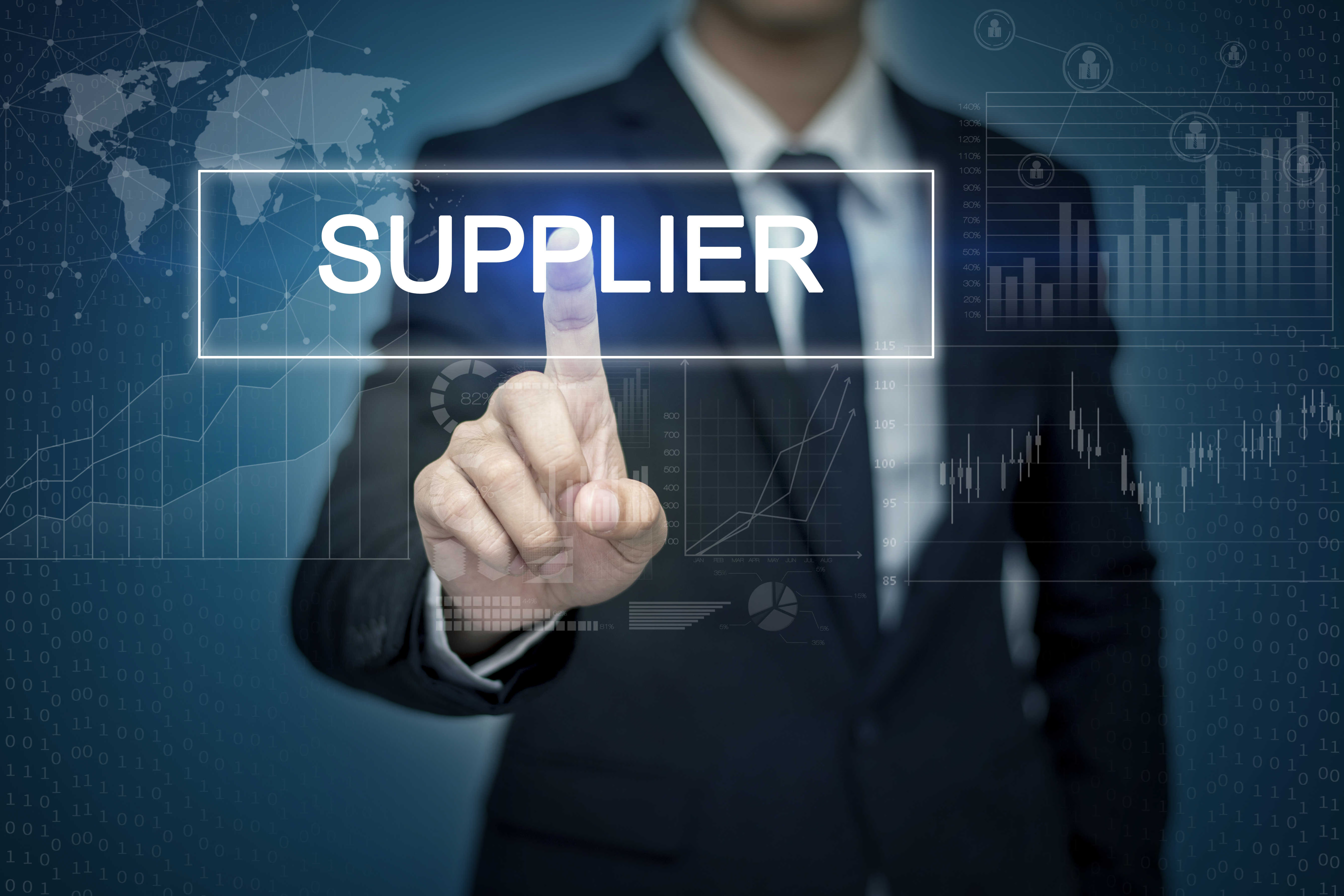 Adobe Stock photo of a man representing suppliers