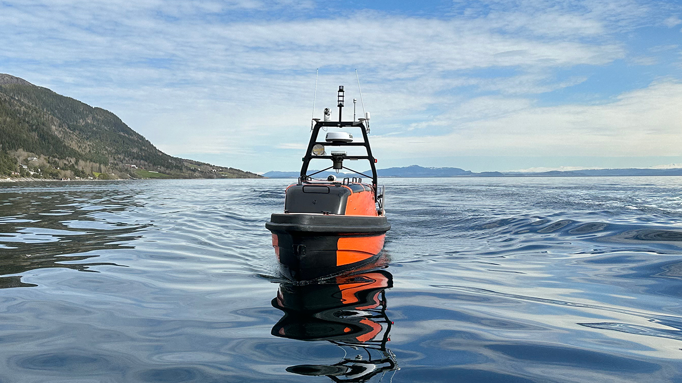 海外輸入盤　Unanswered Question 1-6 Sounder USV (Uncrewed surface vessel) - Kongsberg Discovery