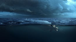 HUGIN Endurance in the waterline