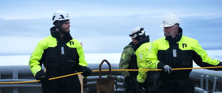 Christoffer Aaseth and Terje Ystebø at HiAOOS