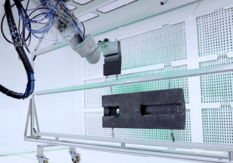 Paint and primer robot at KONGSBERG