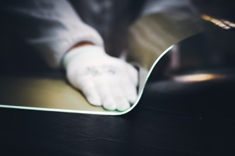 Lay-up of composites at KONGSBERG