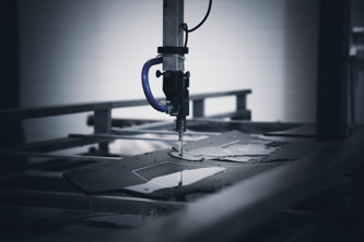 X-ray machine used on composite part