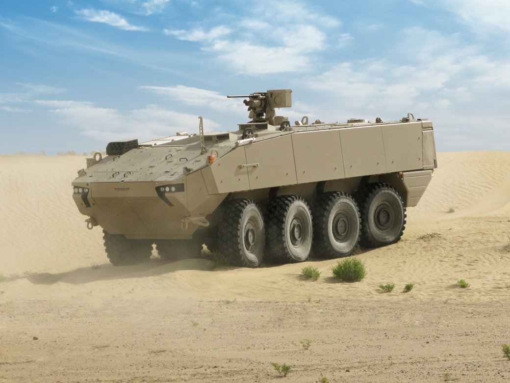 Desert vehicle from GDELS. Credit GDELS-MOWAG.