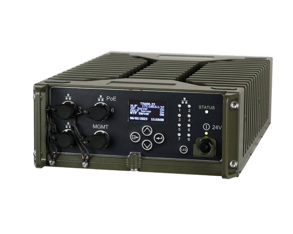 Tactical Router - TR608 - KONGSBERG - an international technology group