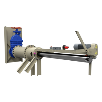 Product image (3D rendering) of the SS2030 ASW sonar.