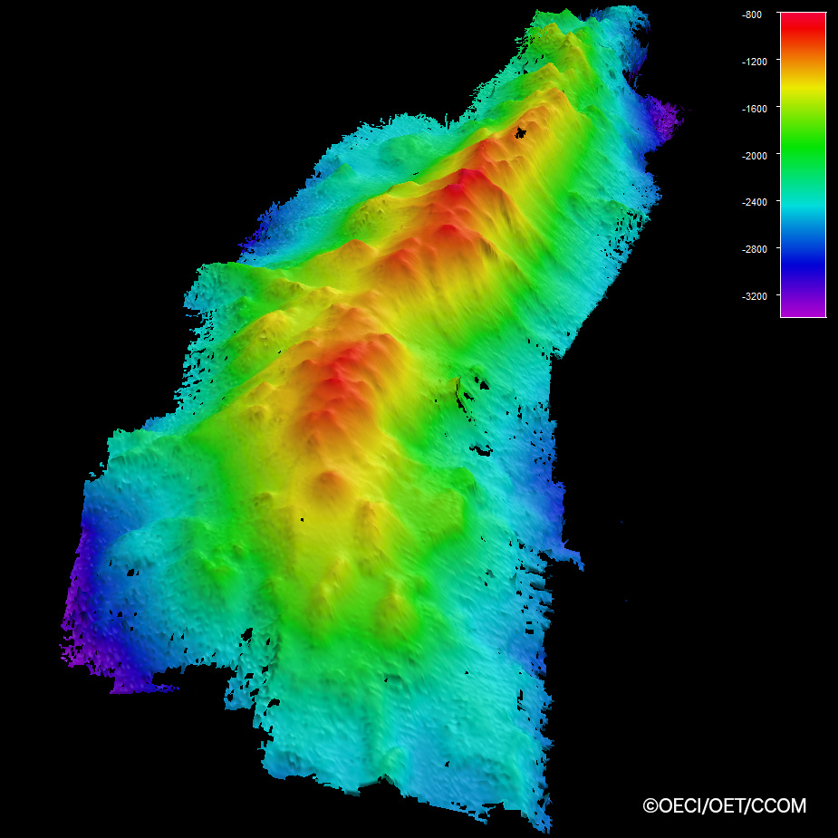 Multibeam bathymetric survey operations