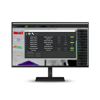Image of monitor with K-controller software