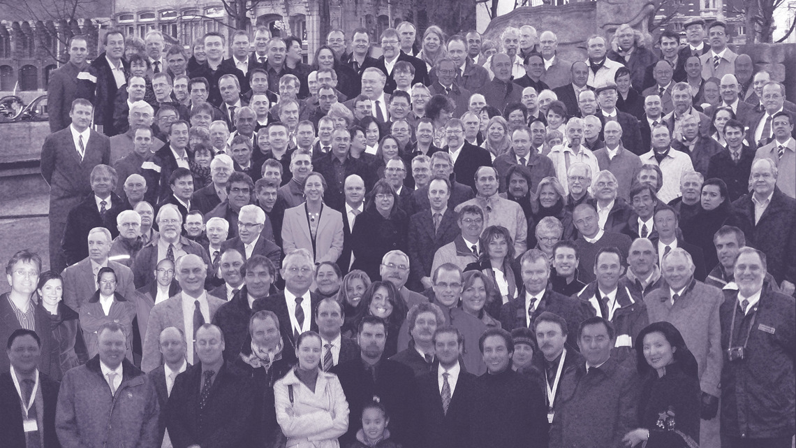 Group photo of those attending FEMME 2007 in Amsterdam