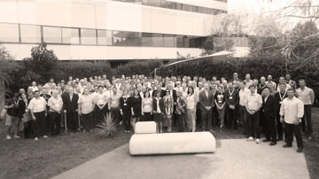Group photo of those attending FEMME 2018 in Bordeaux