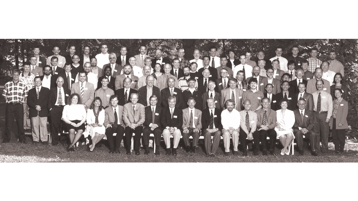 Group photo of those attending FEMME 1999 in Oslo