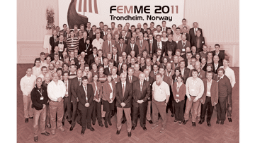 Group photo of those attending FEMME 2011 in Trondheim