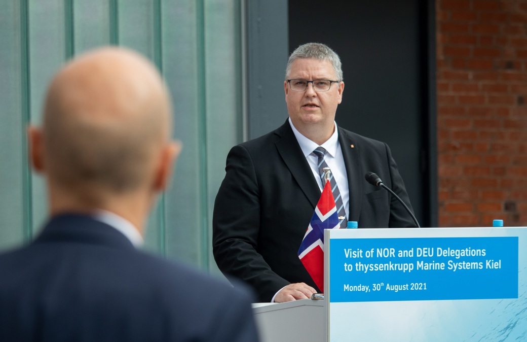 Kjetil Myrha i Kiel, Germany