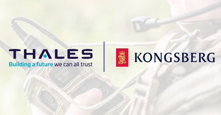 Image of KONGSBERG and Thales logos